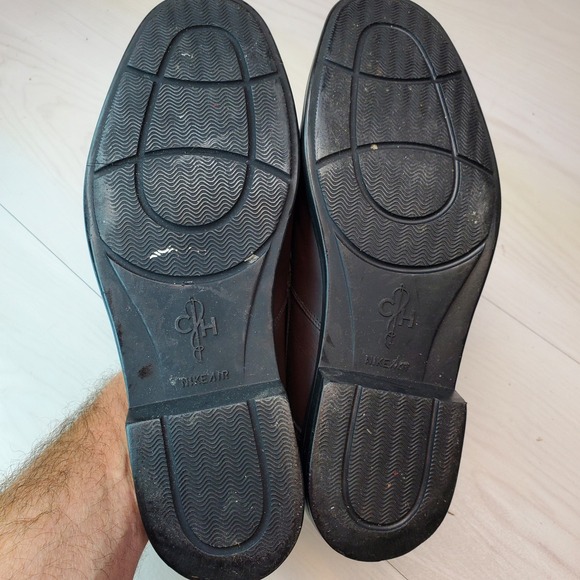 Cole Haan Mens 10 M‎ Brown Leather Loafer Shoes Nike Air Comfort - Picture 13 of 16